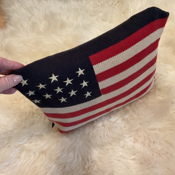 Vintage Ralph Lauren Flag Pillow - Picture 7 of 12